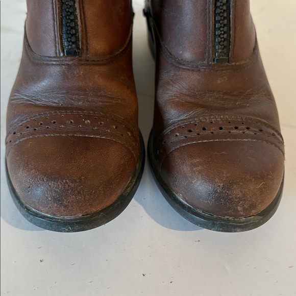 Brown Leather Paddock Boots - Picture 4 of 6